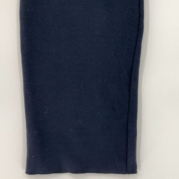 Zara Gray High Neck Sleeveless Knitted Midi Pullover Bodycon Dress Size Small - Picture 6 of 9